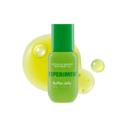Experiment bottle front packaging showing label and 1 fl oz size for easy identification