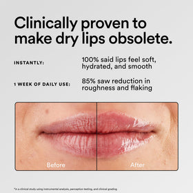 Experiment Softwear applied during daytime for instant comfort and dewy look