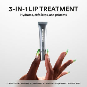 Experiment Softwear open twist-up balm revealing convenient applicator