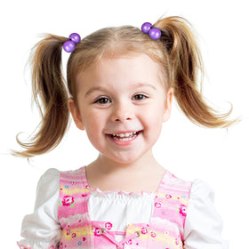 EXPRESSIONS party-favor bag filled with ponytail balls ideal for gifts