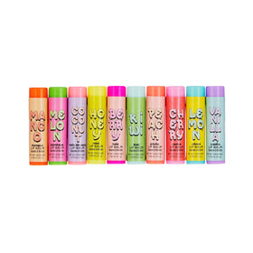 EXPRESSIONS close-up texture on fingertip showing smooth hydrating balm feel