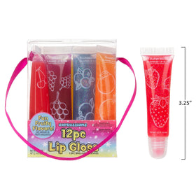 EXPRESSIONS tube labels listing fruit flavors for easy selection and variety