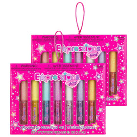 Expressions girl lifestyle party setting featuring the set as playful party favors