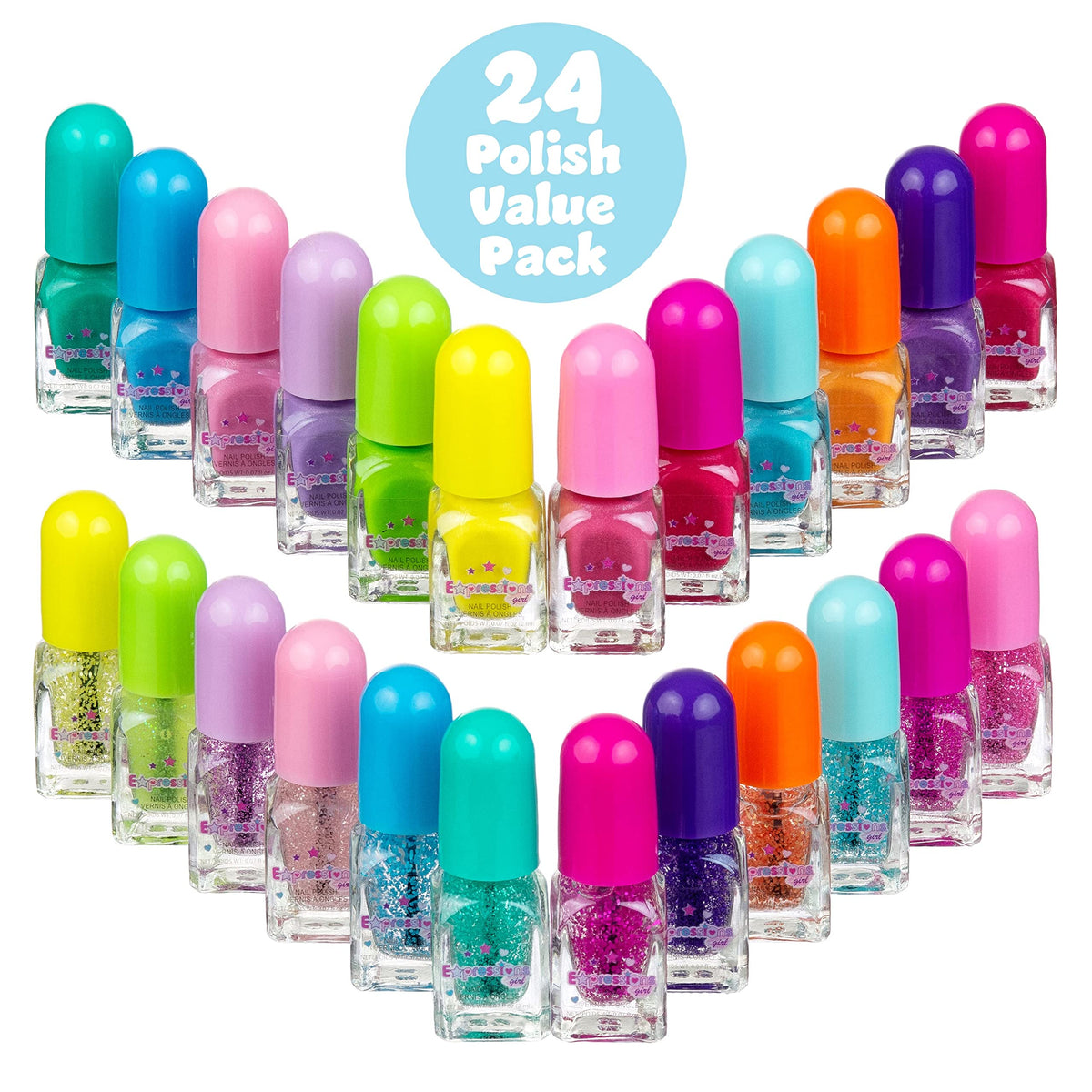 EXPRESSIONS open case layout displaying organized bottles for easy transport