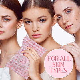 EXPRESSIONS Vitamin C pack with wipe and citrus visual to suggest brightening refresh
