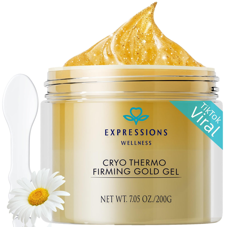 EXPRESSIONS WELLNESS front jar view showing product and branding benefits