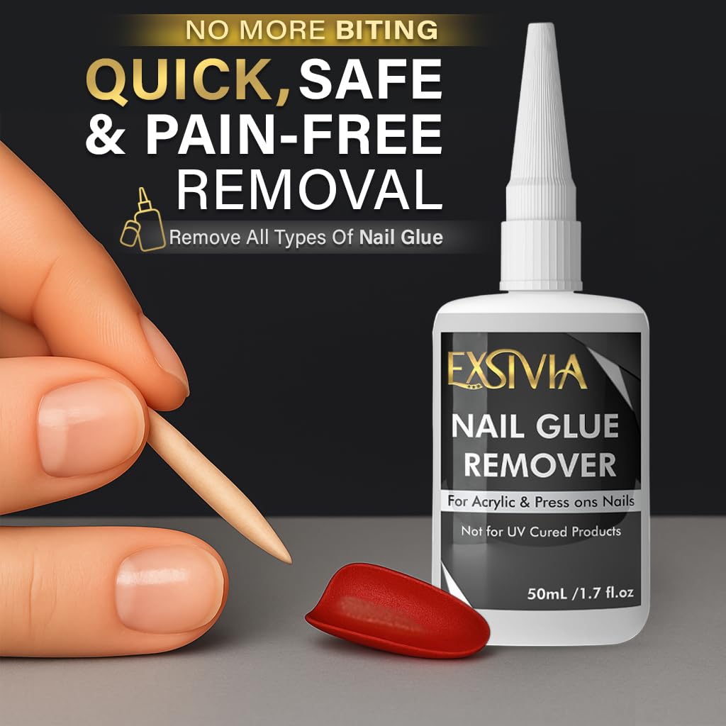EXSIVIA glue texture viscous and drip-free for messless application