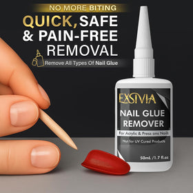 EXSIVIA glue texture viscous and drip-free for messless application