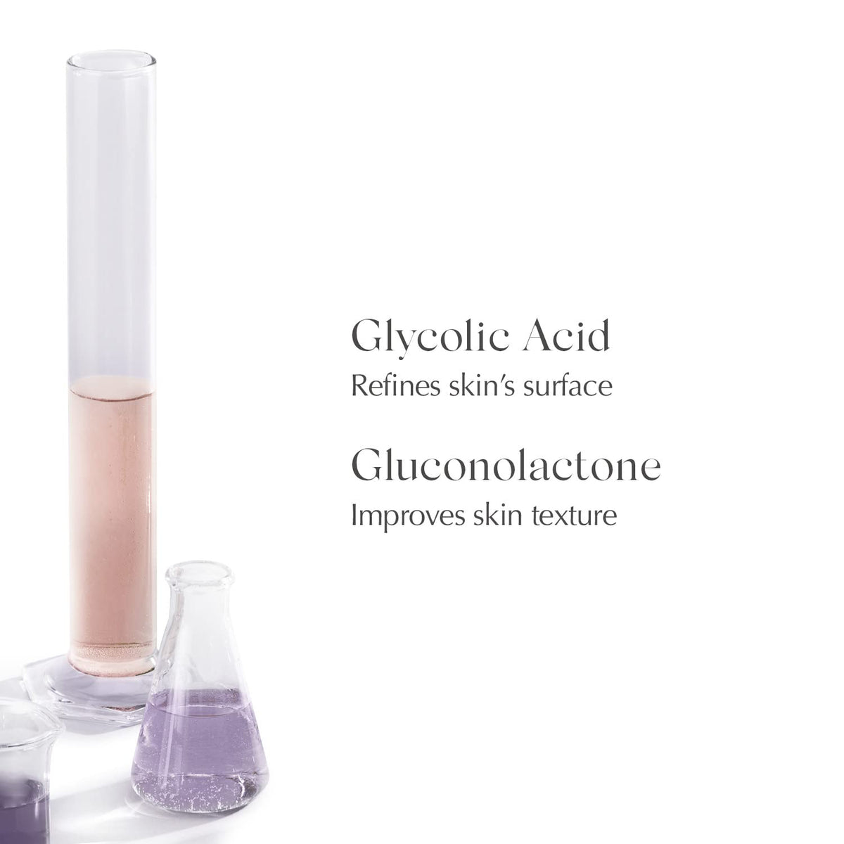 EXUVIANCE foaming cleanser staged on bathroom counter, suggests routine-ready convenience