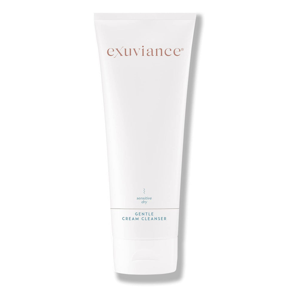 EXUVIANCE front packaging showing cleanser and product benefits
