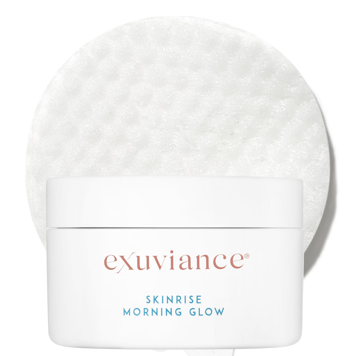 EXUVIANCE front packaging showing SkinRise pads and benefits