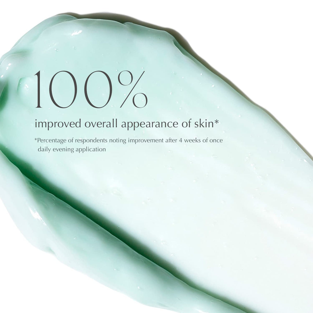 EXUVIANCE cream texture close-up highlighting smooth hydration benefit