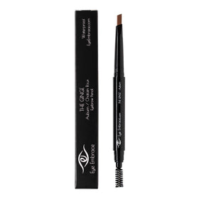 Eye Embrace dual-ended spoolie and pencil demonstrating blending benefit