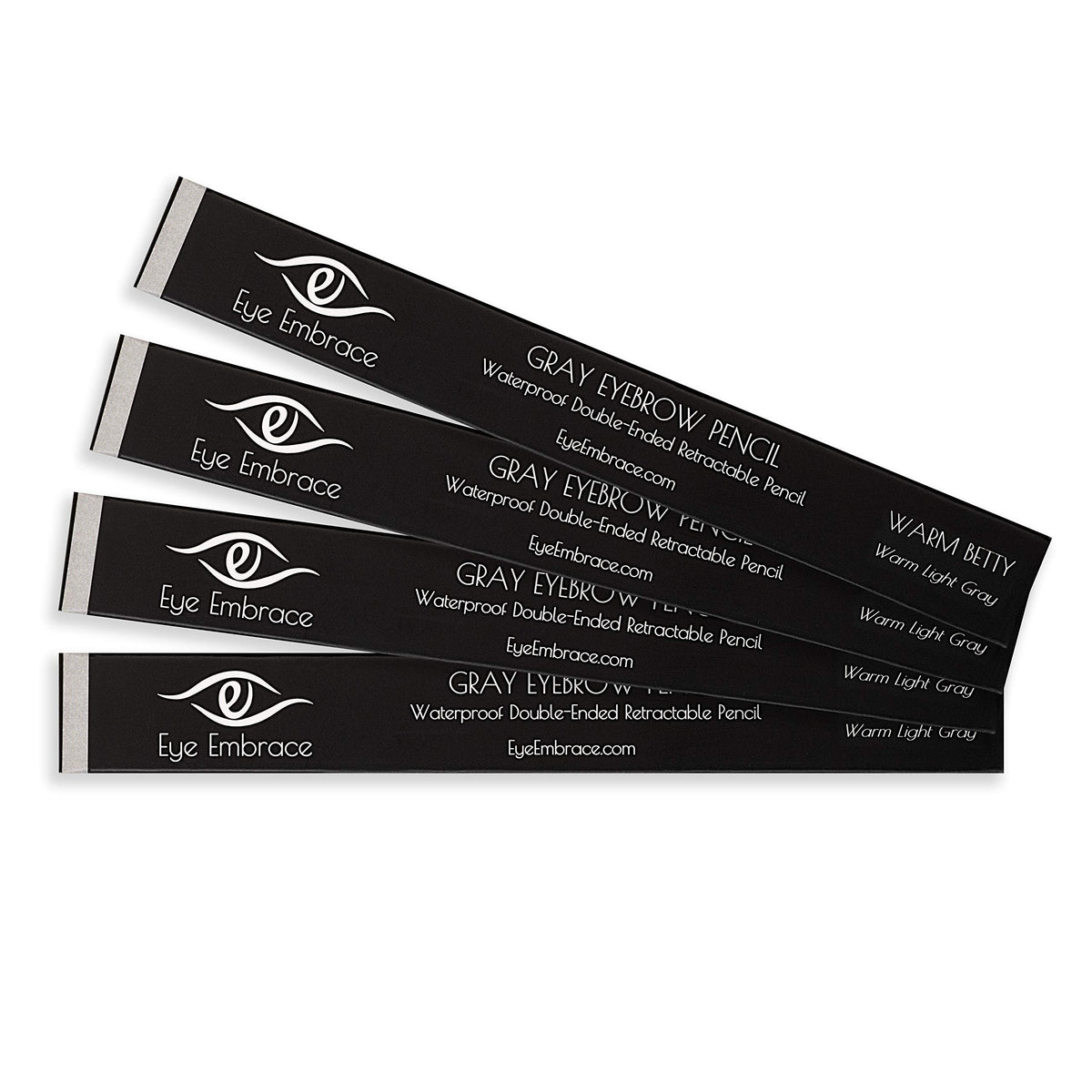 Eye Embrace pencil with travel pouch showing portability and protection