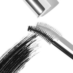Eyeko Black Magic before and after lashes showing noticeable volume and length benefit