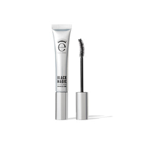 Eyeko Black Magic mascara front packaging showing sleek tube and branding for bold payoff