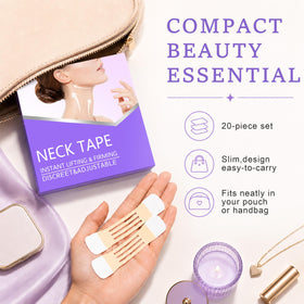 eyekston tape with water droplets, waterproof adhesive stays secure during activity