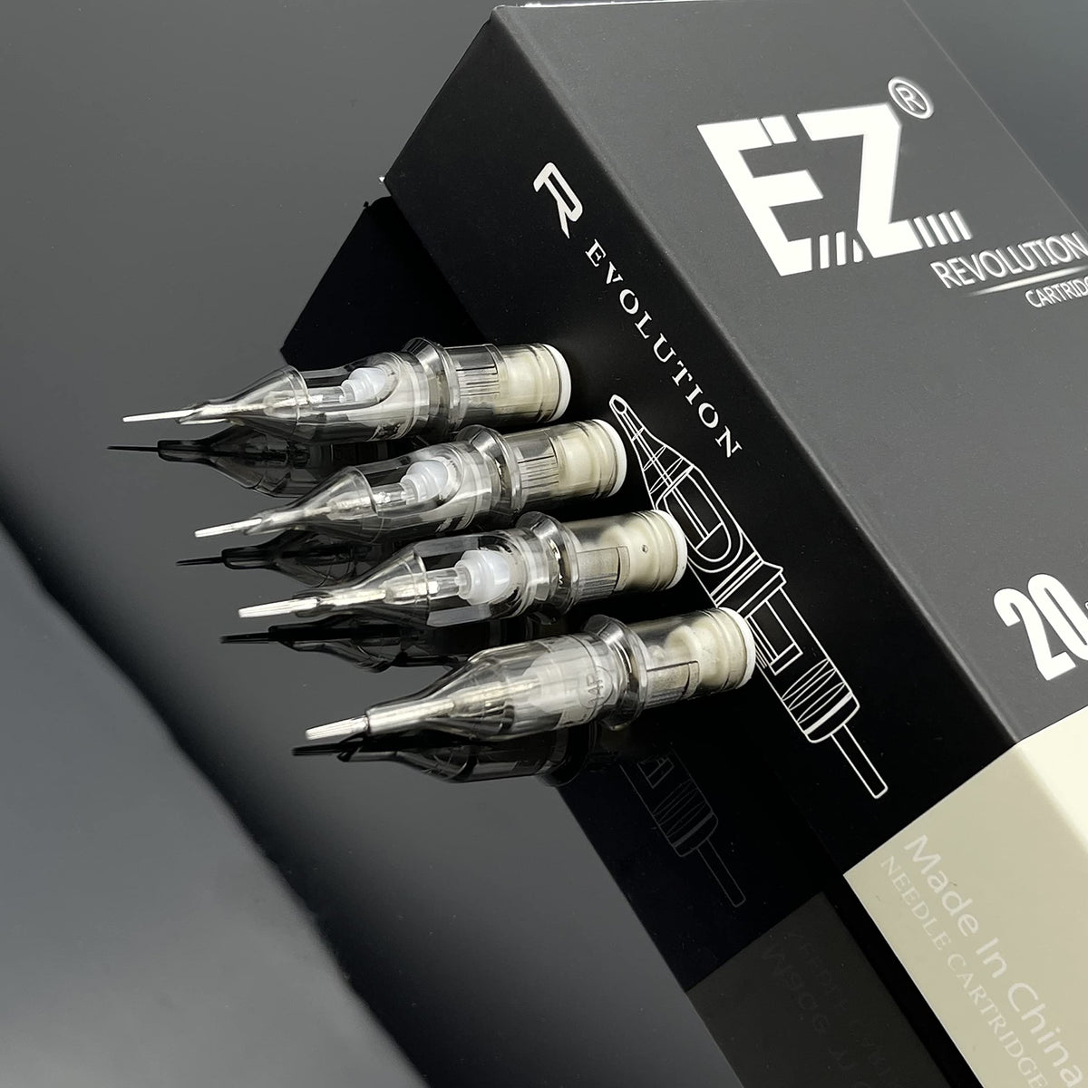 EZTAT2 close-up of clear tip improving visibility for precise lining