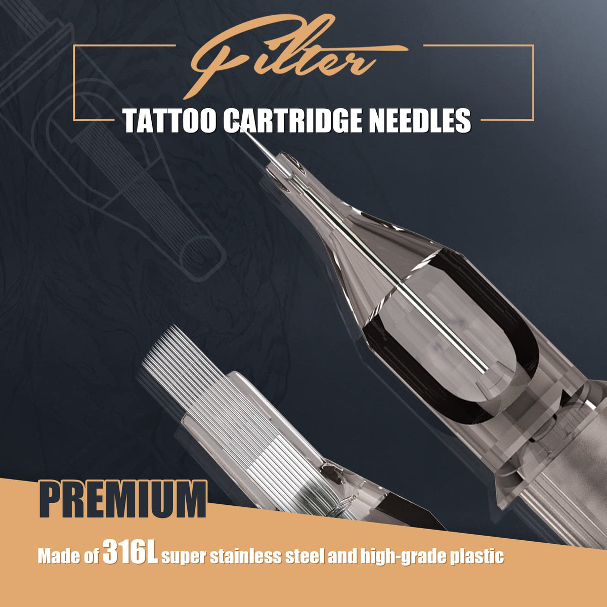 EZTAT2 cartridges loaded in a rotary pen illustrating compatibility and control
