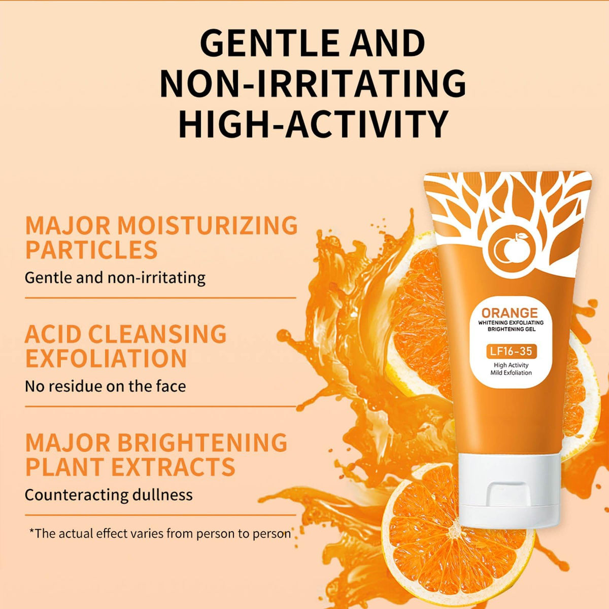 Ezyuanchly applied on face in bathroom demonstrating safe use
