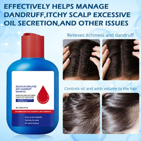 F FENG PEI in-shower use showing scalp massage and oil-control benefit
