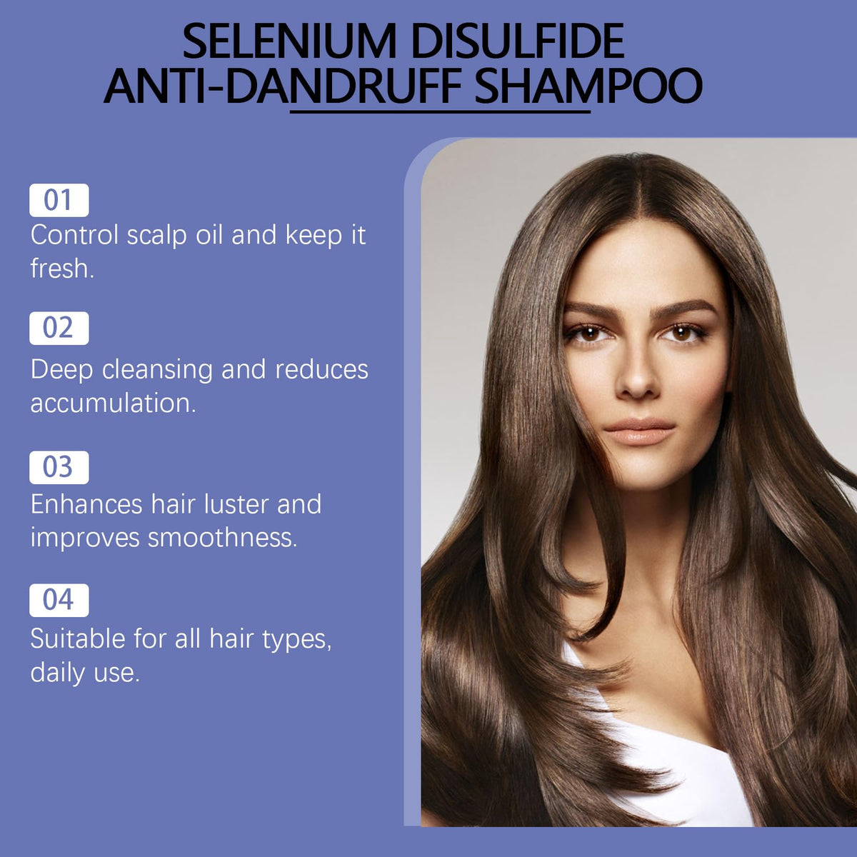 F FENG PEI close-up of shampoo foam texture highlighting gentle cleanse benefit