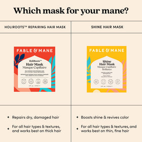 Fable & Mane jar staged in bathroom for an at-home spa feel