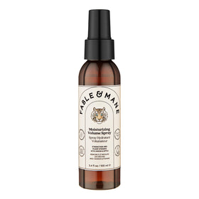 Fable & Mane front packaging showing volumizing spray benefits