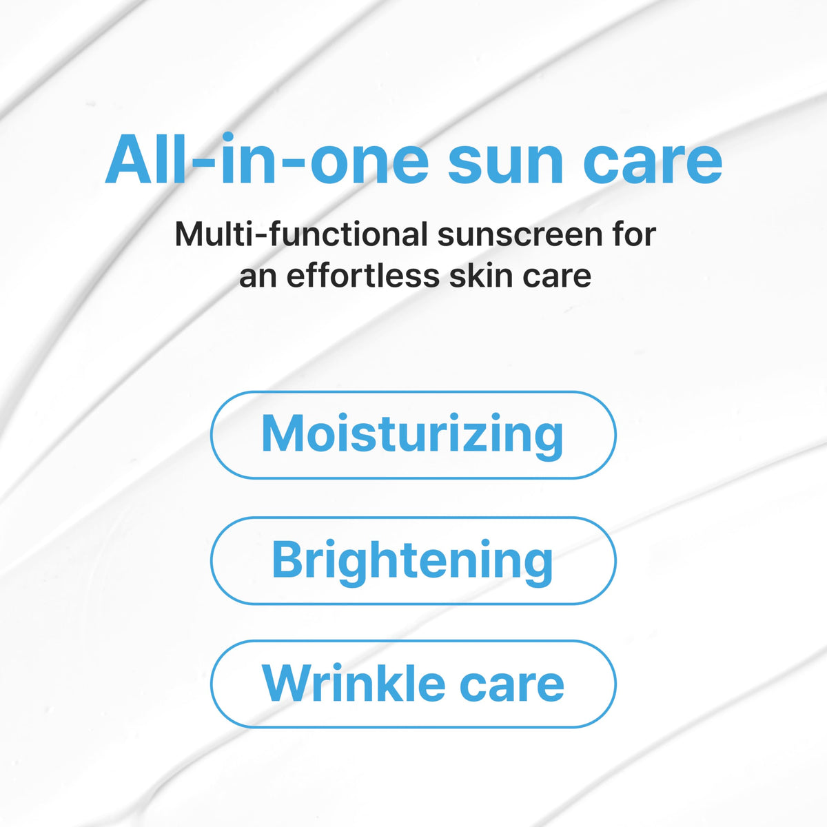 Face Republic sunscreen spread on hand demonstrating no-white-cast finish