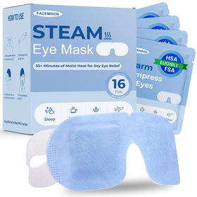FACEMOON front packaging showing 16-pack and key benefits