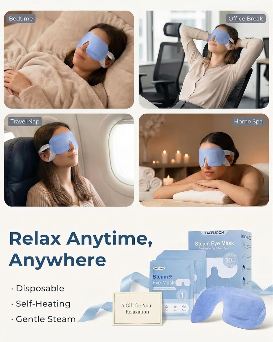 FACEMOON individually sealed pouch for hygienic single-use convenience