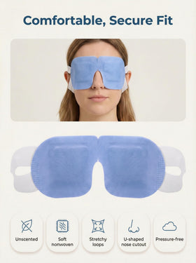 FACEMOON mask held in hand to show compact travel-friendly size
