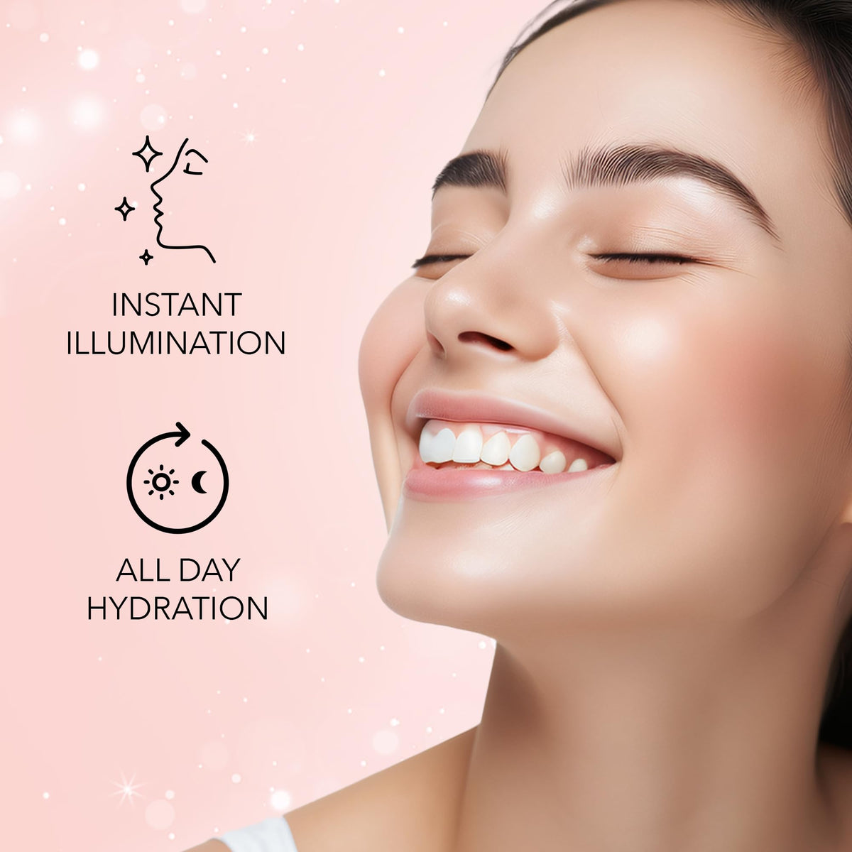FACESCANADA ingredient label focusing on hyaluronic acid and shea butter benefits