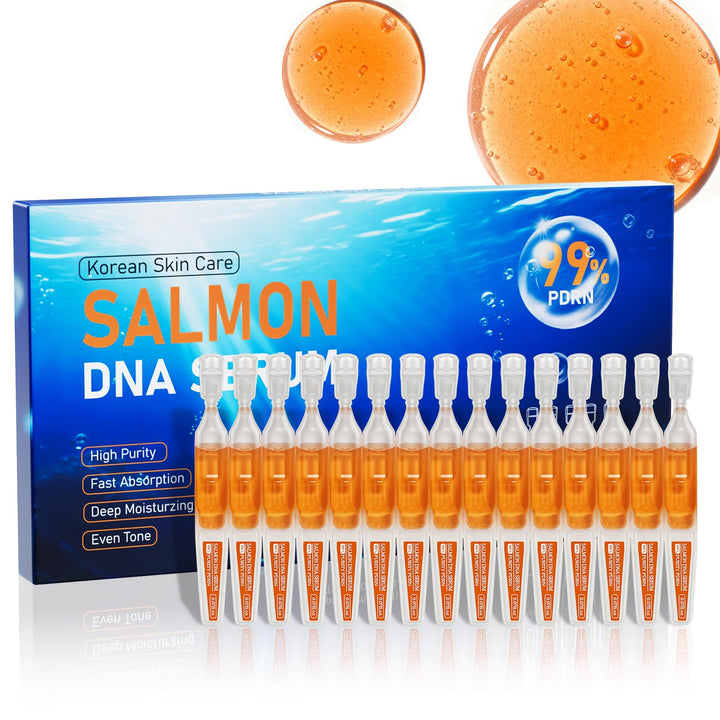 FaczUryn front packaging showing salmon DNA ampoule box and benefits