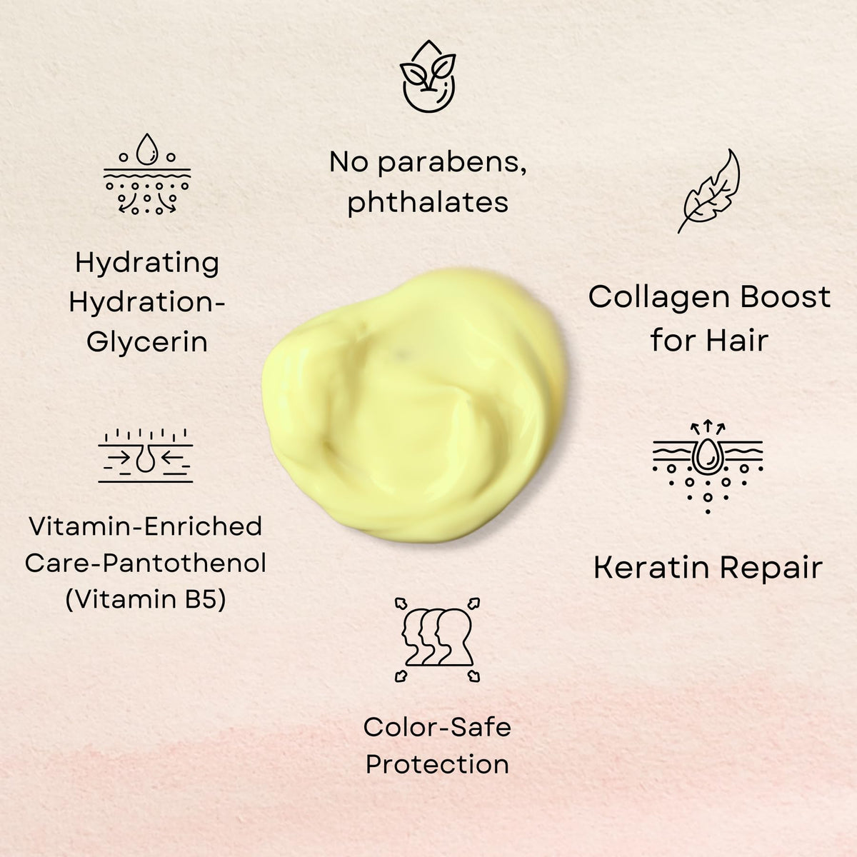 Fadelo pouring mask texture showcasing rich creamy hydration