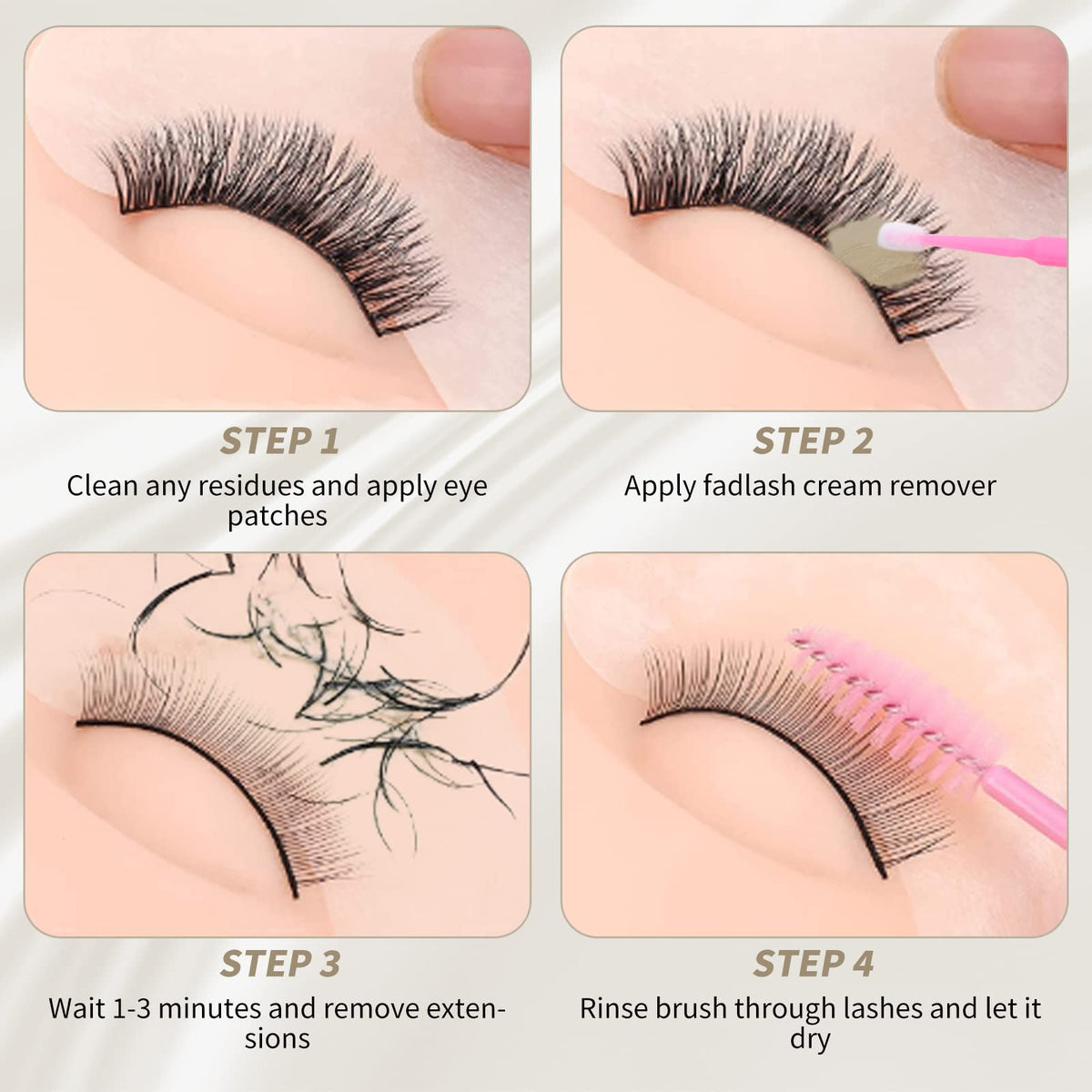 FADLASH salon station lifestyle shot with product ready to use for faster client service