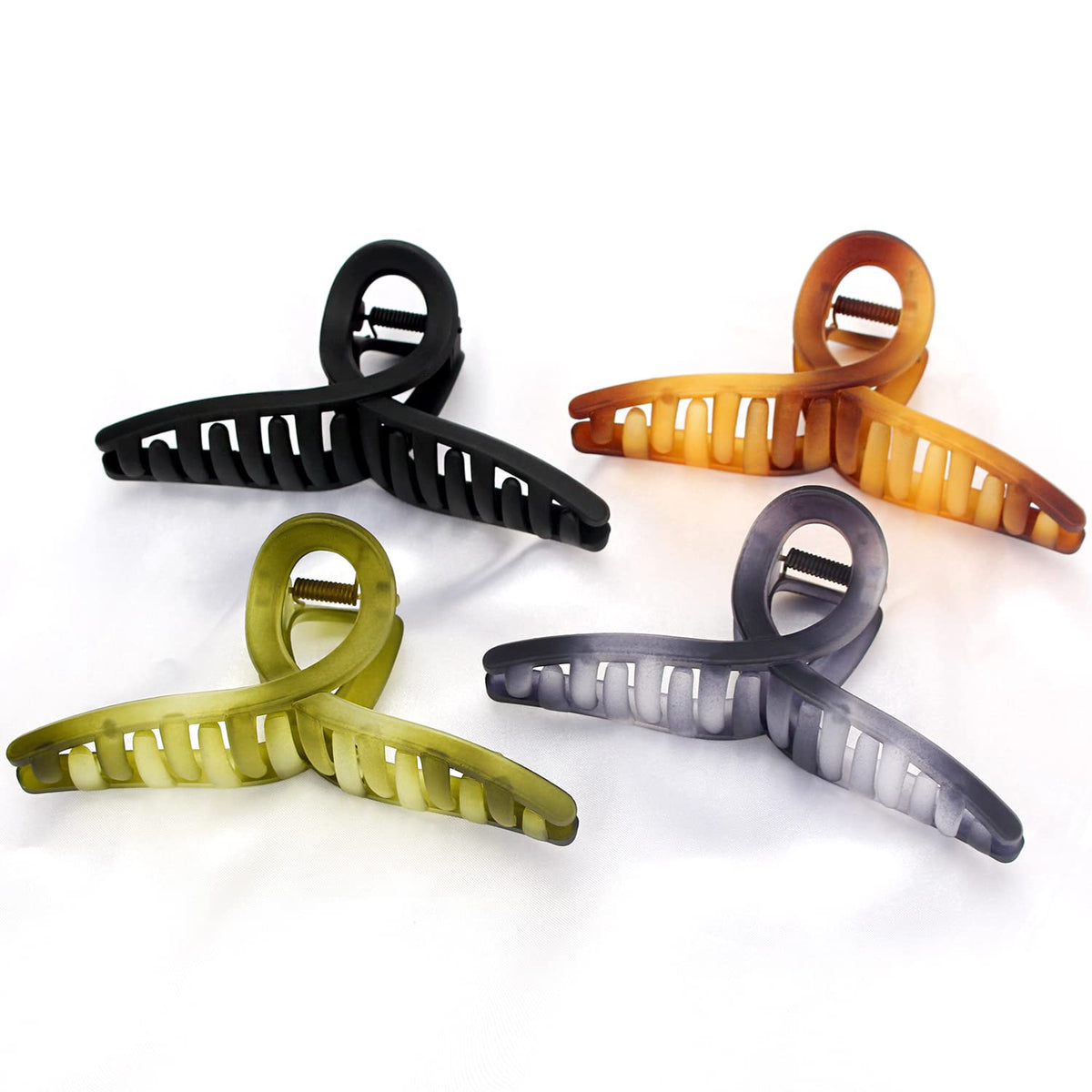 FAELBATY front packaging showing four matte gradient clips, neat gift-ready presentation