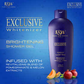 FAIR & WHITE pump dispensing foam for easy daily cleansing benefit