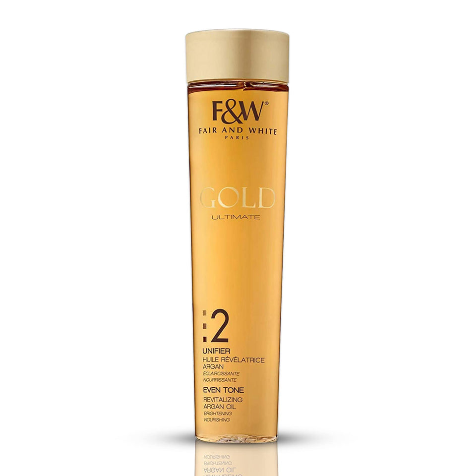 FAIR & WHITE front packaging showing 200ml bottle and brand for clear identification