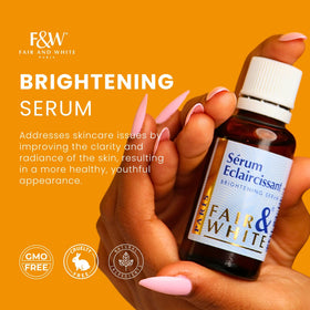 FAIR & WHITE dropper dispensing a clear drop demonstrating controlled application