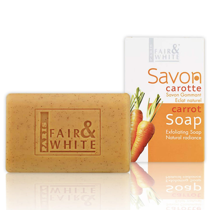 fair & white front packaging showing bar and benefits for smooth skin