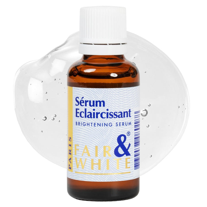 FAIR & WHITE front bottle showing product and brand for easy identification