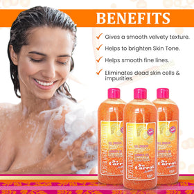FAIR & WHITE foam in hand demonstrating lather and gentle cleansing benefit