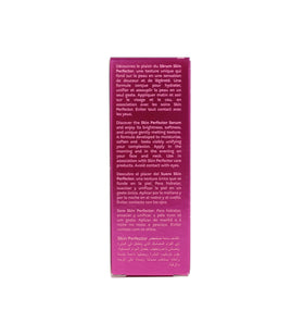 FAIR & WHITE back label showing ingredients list and usage instructions