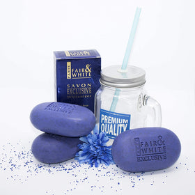 After-rinse forearm showing smoother skin and hydrated finish from FAIR & WHITE use