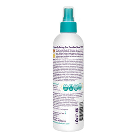 Fairy Tales Curly-Q misting spray demonstrates quick refresh benefit