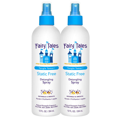 Fairy Tales front packaging showing 12 oz bottle and benefits