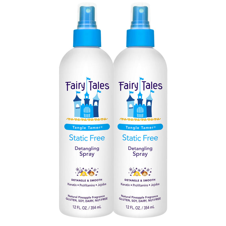 Fairy Tales front packaging showing 12 oz bottle and benefits