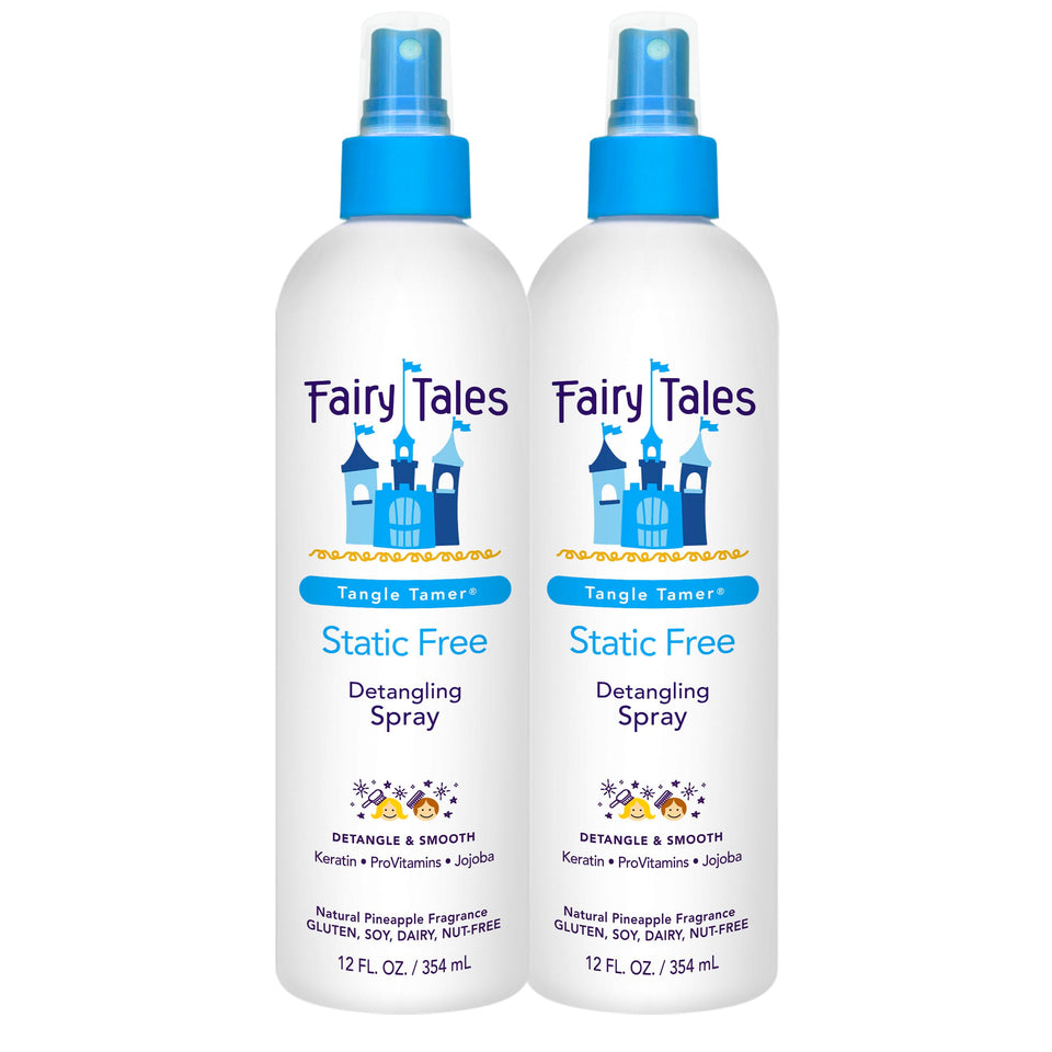 Fairy Tales front packaging showing 12 oz bottle and benefits
