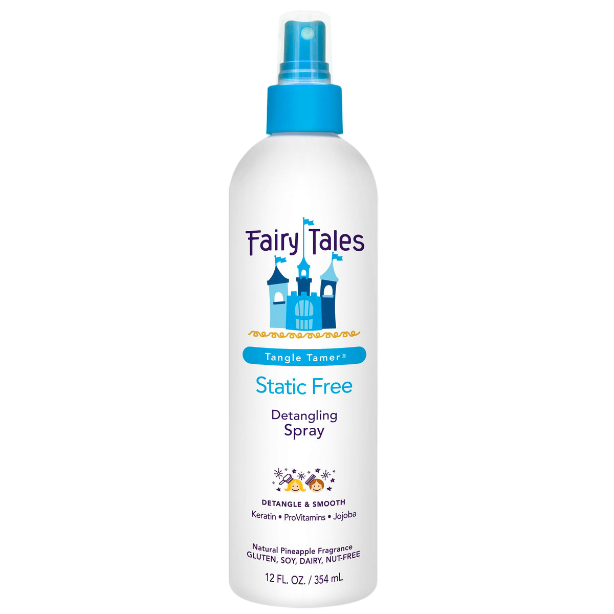 Fairy Tales front packaging showing 12 oz bottle and product name, helps quick identification